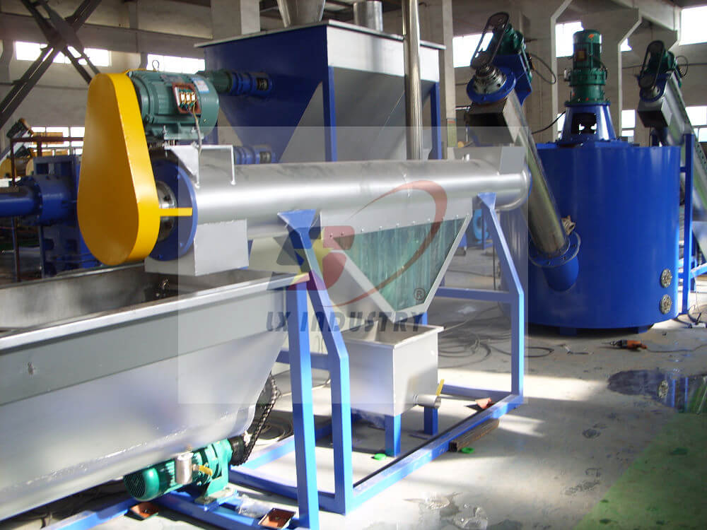 PP PE Agricultural Film Washing And Recycling Machine