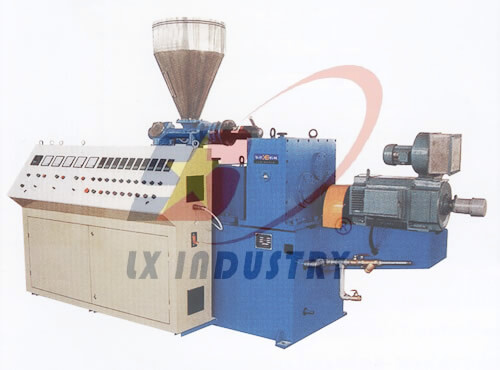 PVC Conical Twin Screw Extruder